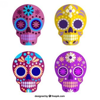 Sugar Skull Artwork, Day Of The Dead Party, Day Of The Dead Skull, Mexican Skulls, Halloween Vector, Halloween Pins, Skull Painting, Sugar Skull Art, Skull Artwork