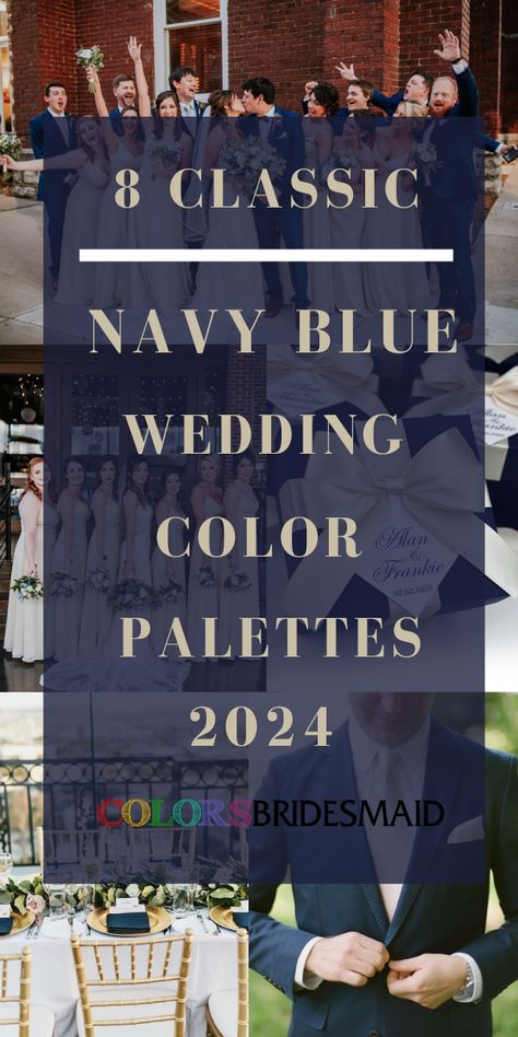 Navy Blue and Champagne Wedding Color Palettes for 2024, Champagne Bridesmaid Dresses, Navy Groom Suit - ColorsBridesmaid Color Matching Navy Blue, Navy Blue Themed Wedding Color Combos, Wedding Colors That Go With Navy Blue, Navy Wedding Colors Fall Colour Palettes, Navy And Gold Fall Wedding, Navy Blue Garden Wedding, Navy Groomsmen And Bridesmaids Color Schemes, Blush Pink And Navy Blue Wedding Groomsmen Suits, Dark Navy Wedding Color Palettes