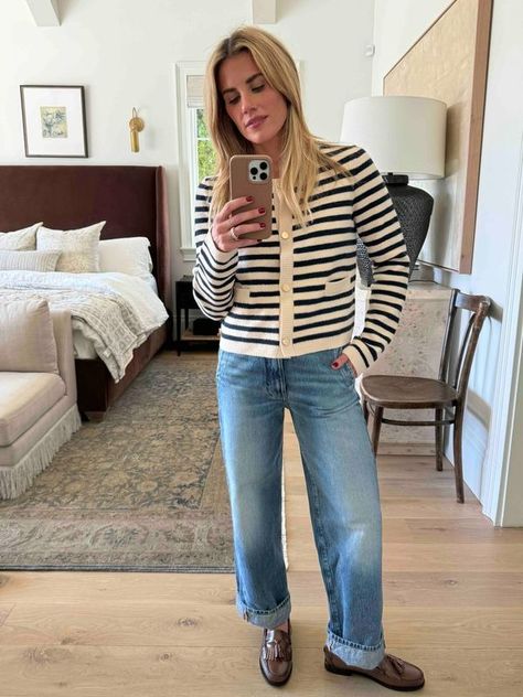 Recommendations | Shea McGee Shea Mcgee Fashion, Shea Mcgee Outfits, Shea Mcgee Style, Mcgee Style, Shea Mcgee, Preppy Casual, Product Recommendations, Fashion Images, Stripe Sweater