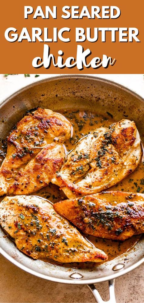 Healthy Pan Seared Chicken, Best Pan Seared Chicken, Simple Pan Fried Chicken, Best Pan Chicken, Chicken In Frying Pan Recipes, Pan Fried Chicken Sandwich Recipes, Easy Pan Seared Chicken Breast, Crispy Skillet Chicken, Chicken Recipes Frying Pan