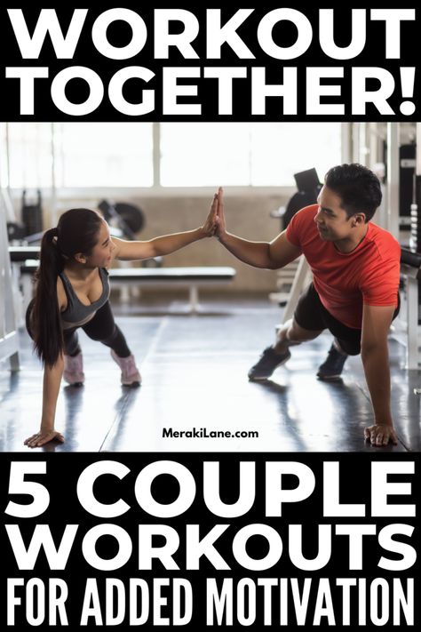 Couples Exercises Together, Exercise For Couples, Husband And Wife Workout Plan, Couples Workout Routine At Home Beginner, Couples Workout Routine At Home, Couple Exercises Together, Workouts For Couples, Couples Working Out Together, Couples Workouts