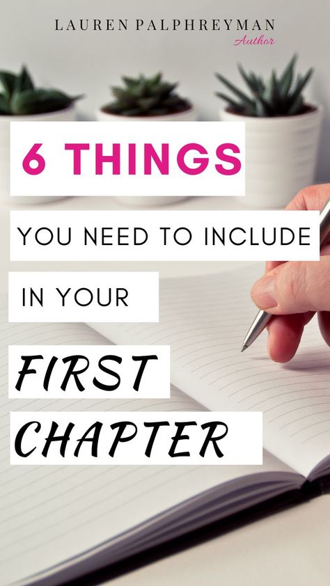 Writing the first chapter of your book can be tricky! There's a lot of information that you want to include to effectively set up your story, but it needs to be written in a way that hooks a reader and keeps them engaged. In this writing guide, I go through 6 things that you should include in the first chapter of your novel. Writing A Novel Tips, Writing Hooks, Novel Tips, Menulis Novel, Writing Plot, Writing Guide, Creative Writing Tips, Writing Exercises, Book Writing Inspiration