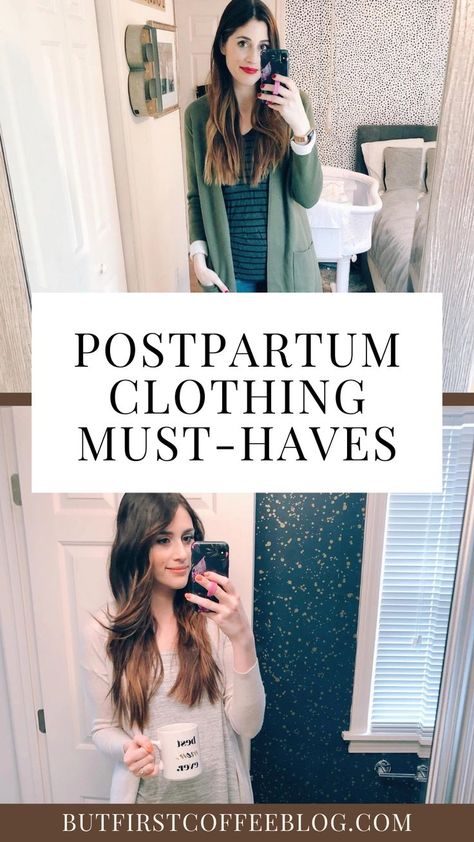 Best Post Partum Clothes, Post Pardum Style, Postpartum Fashion Winter, Post Partum Winter Outfit, Post Maternity Outfits, Postpardom Outfits, Post Natal Outfits, Flattering Postpartum Outfits, Easy Postpartum Outfits