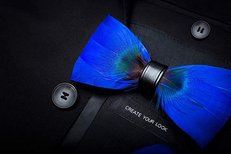 RBOCOTT Mens Handmade Feather Pre-tied Bow tie and Brooch @amazon #amazonaffiliate  #men #mensfashion #menswear #mensfashionsmart #mensfashionstyle #mensaccessories #fashionmen #fashionformen #menwithstyle #mensstyle #menwithclass #bowtie #bowties #bowtiesarecool #bowtiestyle #bowtiegang #bowtiepalace #onlineshopping #feathers #handmade #bowtieshop #createyourlook #buybowties Peacock Accessories, Feather Bow Ties, Tie Box, Bow Ties For Men, Leather Bow Tie, Traditional Bow, Fancy Bows, Fancy Dog, Ties For Men