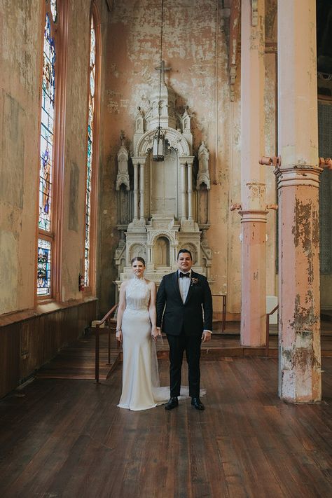 New Orleans Inspired Wedding, Hotel Peter And Paul New Orleans, Hotel Peter And Paul, Hotel Peter And Paul Wedding, New Orleans Hotels, Nola Wedding, Urban Wedding Venue, Church Ceremony, Wedding Venue Inspiration