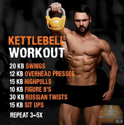 Best Kettlebell Exercises, Full Body Kettlebell Workout, Kettlebell Cardio, Bolesti Chrbta, Gym Antrenmanları, Full Body Workouts, Kettlebell Training, Planet Fitness, Crossfit Workouts