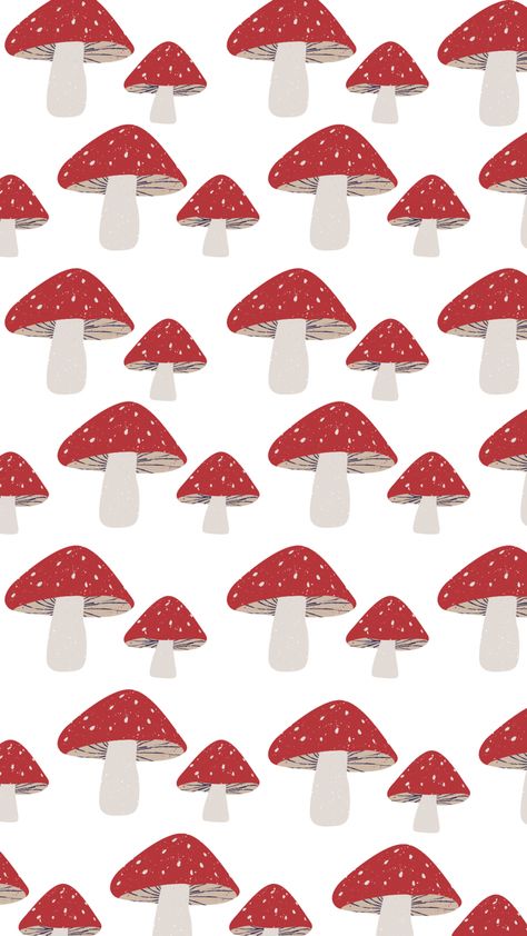 #aesthetic #mushrooms #wall #wallpaper Aesthetic Mushrooms, Red Mushrooms, Red Mushroom, Gallery Wall Frames, Wall Frames, Light Red, Wall Wallpaper, Fondos De Pantalla, Stuffed Mushrooms