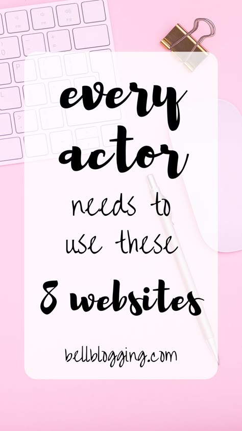 8 websites every actor needs to use, actor and actress tips and advice, acting performing and auditioning advice, how to print headshots, how to make a reel, how to get postcards, how to research for musical theater and tv film, what websites are good for actors, websites to visit to get acting help, how to organize your career, how do I further my acting career, how do you get auditions, how to contact casting directors, Casting About, Actors Access, Broadway HD, Adobe, Netflix, Vistaprint Acting Auditions Monologues, Acting Monologues, Actress Career, Drama Education, Theatre Education, Filmmaking Inspiration, Acting Auditions, Learn Singing, Acting Lessons