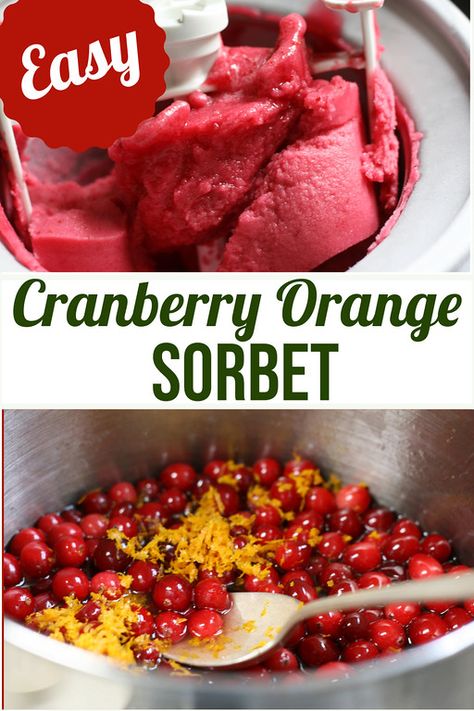 Granitas, Sorbet Is, Make Dessert, Sorbet Ice Cream, Orange Sorbet, Pumpkin Ice Cream, Frozen Dessert Recipe, Make Ahead Desserts, Sorbet Recipes