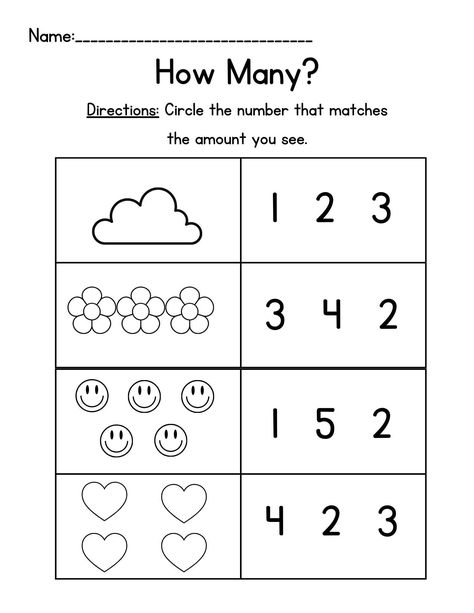 This Pre-K number packet includes 5 printable PDF worksheets. 1 To 5 Worksheet Preschool, Kindergarten And 1st Grade Activities, Home Work For Preschoolers, Pre K Homework Free Printable Preschool Worksheets, Pre K Lesson Plans Free, Kindergarten Subjects Homeschool, Vpk Worksheets Free Printables, 1 To 5 Worksheet For Kids, Number 1 To 5 Worksheets