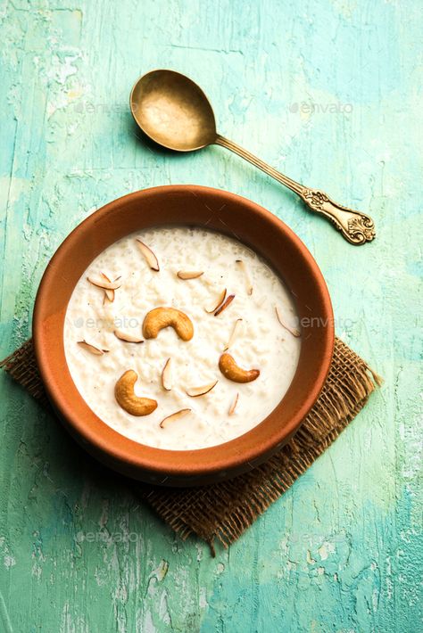 Dsc 3828 by stockimagefactory. Rice Kheer or Firni or Chawal ki Khir is a type of sweet pudding from Indian subcontinent #Sponsored #Kheer, #Firni, #Chawal, #Rice Khir Recipe, Rice Kheer, Indian Subcontinent, Healthy Sweets Recipes, Wedding Vector, Healthy Sweets, Sweets Recipes, Indian Food Recipes, Rustic Wedding