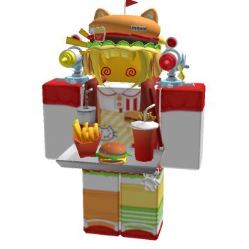 Clowncore Roblox Avatar, Roblox Mcdonalds Outfit, Retro Roblox Avatar, Decora Roblox Avatar, Kidcore Roblox Avatar, R6 Roblox Avatars Ideas, Roblox Outfit Ideas R6, Random Roblox Avatar, Roblox Avatar Ideas R6