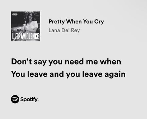 Dark Red Lyrics, Olivia Rodrigo Pretty, Music Lana Del Rey, Ultraviolence Album, Renee Rap, Lana Del Rey Lyrics, Meaningful Lyrics, Pretty When You Cry, Spotify Lyrics