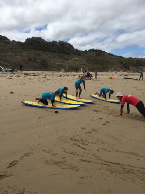 Surfing lesson Surfing Aesthetic, Surf Instructor, Mavericks Surfing, Go Ride, Offshore Wind, Water Safety, Surf School, Learn To Surf, Summer Jobs