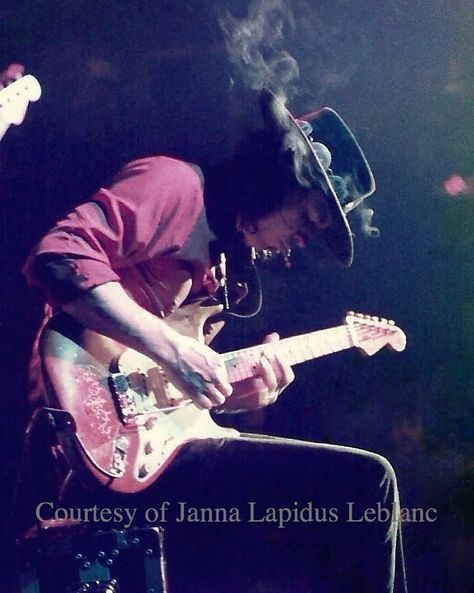 Stevie at Nighttown Club in Destin, Florida in 1983 #fouryearsinpictures #stevierayvaughan #srv #stevievaughan #guitarplayer #bluesguitar… Guitarist Photography, Steve Ray Vaughan, Stevie Ray Vaughn, Ray Vaughan, Stevie Ray Vaughan, Stevie Ray, Southern Rock, Blues Guitar, Destin Florida