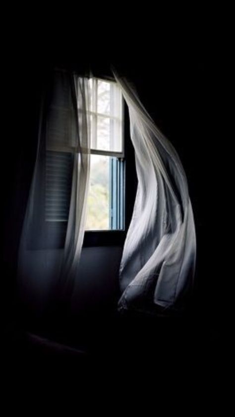 Blowing in the wind Girl From Ipanema, Window View, Interior Photography, Open Window, Through The Window, Art Color, Hanging Curtains, 인테리어 디자인, White Photography