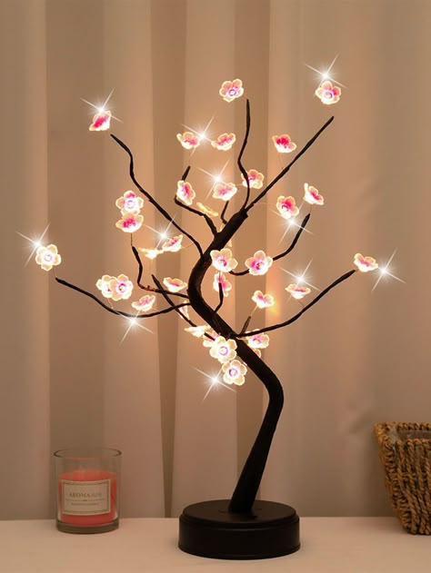 Led Tree, Tree Lamp, Tree Light, Cute Bedroom, Novelty Lighting, Cute Bedroom Decor, Touch Lamp, Blossom Tree, Blossom Design