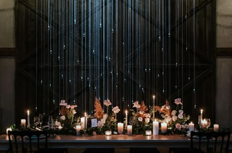 Midnight Garden Wedding Theme, Celestial Wedding Sweetheart Table, Moody Wedding Backdrop, Starry Wedding Decor, Night Sky Theme Party, Celestial Garden Wedding, Moody Celestial Wedding, Midnight Garden Theme, Wedding Shoes Groom