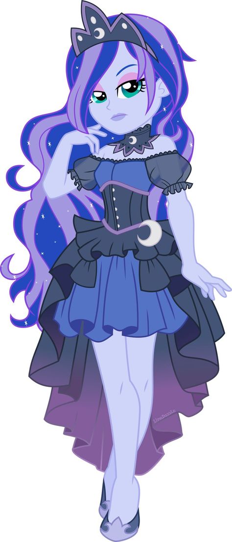 Princess Luna Cosplay, Luna Costume, Mlp Outfits, Luna Cosplay, Mlp Cosplay, Celestia And Luna, Mlp Characters, Equestria Girl, Monster Musume