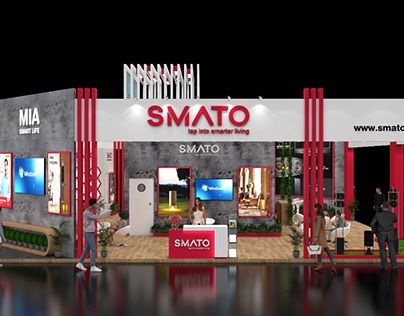 Reception Desk Design, Exhibition Stall, Stall Designs, Exhibition Stand Design, Smart Life, Reception Desk, Exhibition Stand, Desk Design, Stand Design