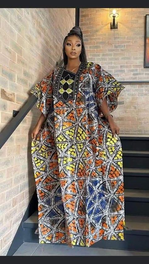 Women Agbada Gown, Agbada Gown Styles For Women, Ankara Agbada Styles For Women, Kaftan Styles For Ladies, Kampala Gown Styles For Ladies, Bubu Styles, Dresses Straight, Bubu Dress, Agbada Design