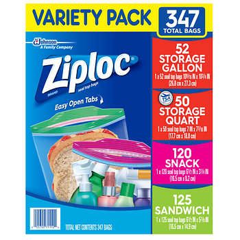 Ziploc Double Zipper Bag, Variety Pack, 347-count Packing Advice, Dorm Packing, Underground Bunkers, Double Zipper Bag, Apartment Necessities, Ash Ash, College Supplies, Premium Dog Food, Ziploc Bag