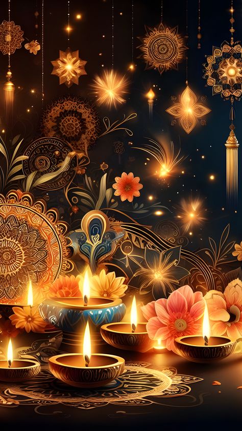 Diwali, the Festival of Lights: Explore the magic and joy of this Indian festival through colorful images and inspiration! #Diwali_Festival #Diwali_Background #FestivalOfLights #Diwali_Celebration #Indian_Traditions #DiwaliDecor #DiwaliInspiration #DiwaliLights #Holiday #DiwaliRangoli #DiwaliPoster Diwali Wallpapers Iphone, Dipak Diwali, Diwali Collage, Diwali Aesthetic Pictures, Diwali Artwork, Printrest Images, Diya Photos, Godly Pictures, Diwali Wishing