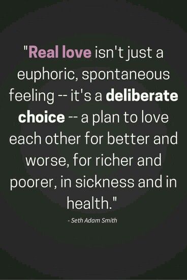 Through sickness and health Love Is A Choice, Love My Husband, Love Each Other, Love Is, Marriage Quotes, Love Is In The Air, Real Love, Infj, A Quote