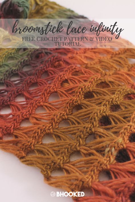 Crochet Broomstick, Broomstick Lace Crochet, Crochet Infinity Scarf Pattern, Broomstick Lace, Crochet Leg Warmers, Infinity Scarf Pattern, Boot Cuff, Crocheted Scarf, Hairpin Lace