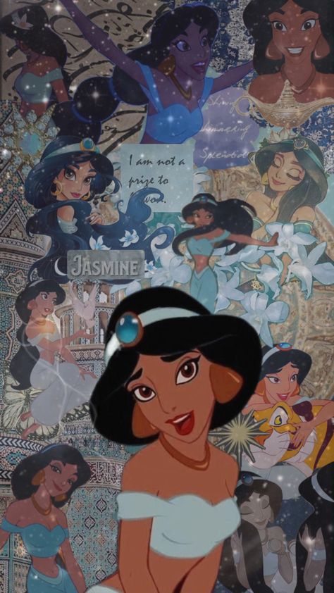 Jasmine Drawing, Disney Female Characters, Jasmine Aladdin, Disney Princess Jasmine, Disney Jasmine, Disney Princess Movies, Disney Cartoon Characters, Princess Wallpaper, Cute Disney Pictures