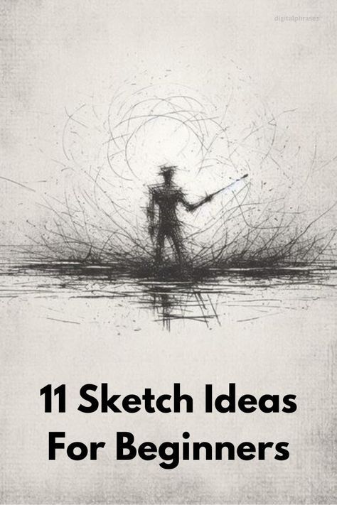 New to sketching and not sure where to start? These sketch ideas for beginners are perfect for those just starting out, providing easy-to-follow prompts and techniques to build your confidence. Sketching Prompts Beginner, Sketch For Sketchbook, What To Draw As A Beginner, Easy Landscape Sketches For Beginners, Easy Sketches For Sketchbook, Cool Art Drawings Pencil, Starting To Draw, Abstract Art Pencil Sketch, How To Start Sketching For Beginners