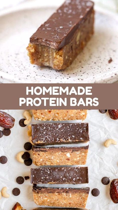 Homemade Protein Bars, Makanan Rendah Kalori, Biscuits Diététiques, Carb Diet Plan, Healthy Diet Food, Protein Bars Homemade, Healthy Protein Snacks, Protein Bar Recipes, Healthy Bars