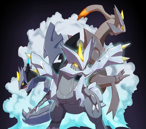 The Three Heads Dragon Zekrom And Reshiram, Black Kyurem, Pokemon Legendaries, Rayquaza Pokemon, Deadpool Pikachu, Powerful Pokemon, Pokemon Dragon, Pokemon Official, Pokemon Black