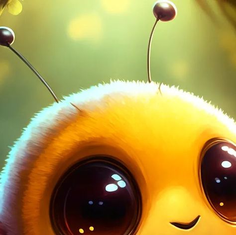 Cute - ROOM205 on Instagram: "Bumble bee💛🖤💛🖤💛🖤💛🖤💛🖤💛🖤💛🖤💛🖤💛🖤💛🖤💛🖤💛 ---midjourney--- #colors #color #colorful #beautiful #amazing #kid #kids #child #children #design #art #digital #digitalart #cute #cutemonster #love #happy #kind #firends #friendly #bigeyes #eyes #cutest #animal #kawaii #bumblebee #honey #nature #flowers #bee" Kawaii Bumble Bee, Bumble Bee Cute, Bumble Bee Cartoon, Buzzy Bee, Bumble Bees, Bee Art, Nature Flowers, Computer Wallpaper, Cuteness Overload