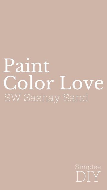 Loralee AhMu on Instagram: "Sashay Sand by Sherwin Williams is a muted beige with pink undertones that can bring warmth to a space while remaining subtle and soft.  Sashay Sand works well with a variety of accent colors and can complement both traditional and modern decor.  It works really well in spaces where you want to add a touch of color without overwhelming the room. This makes it suitable for bedrooms, living areas, and nurseries.  ✨Have you used Sashay Sand in your space?  ♥️ Save, Share, and Follow Simplee DIY for more paint and home decor ideas.  #sherwinwilliams #sherwinwilliamspaint #swcolove #paintcolor #paintcolors #wallpainting #wallpaint #interiorpaint #interiorpaint #pinkpaint" Sherwin Williams Sashay Sand, Pink Beige Paint Sherwin Williams, Likeable Sand Sherwin Williams, Sashay Sand Sherwin Williams, Sashay Sand, Bedroom Paint Colors Master, Pink Living Room, Bedroom Paint Colors, Pink Paint