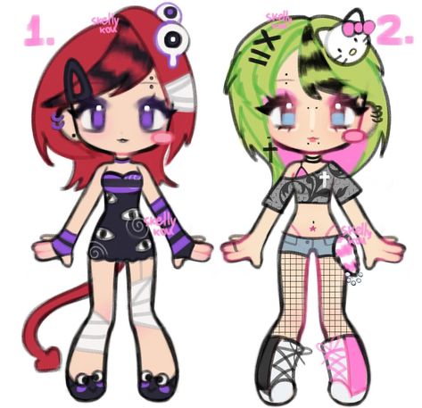 🖤ADOPT batch!🌷 Dm me to claim!! I had fun with these designs ^^ which one is your favorite? $20 each PayPal only can be resold/redesigned Only 4 is available!! Rest have been claimed ($20 Dm to claim) #adoptsforsale #toyhouse #anthro #scene #toyhouse #adoptables #adoptableoc #gyarufashion Scene Outfits Drawing, Oc Ideas Character Design, Female Pics, Oc Lore, Poses Art, Adopt Idea, Alt Art, Goofy Drawing, Pumpkin King