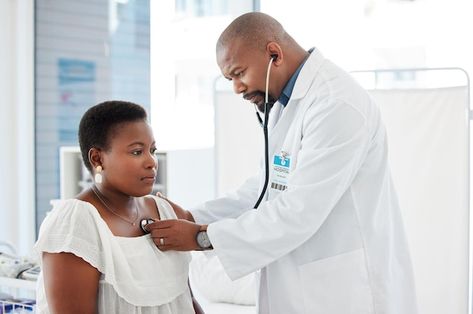 Healthcare doctor listening to patient h... | Premium Photo #Freepik #photo #doctor-patient #doctor-checkup #medical-help #doctor-consultation Medical Consultation, Low Blood Pressure, Health Screening, Health Conscious, Urgent Care, Cardiology, Health Check, Medical Services, Overall Health