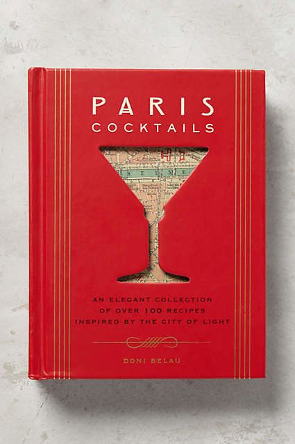 Paris cocktails coffee table book Bar Backyard, Coffee Table Book Design, Family Gift Guide, Cocktail Recipe Book, Buch Design, Cocktail Book, Book Layout, Coffee And Books, Coffee Table Books