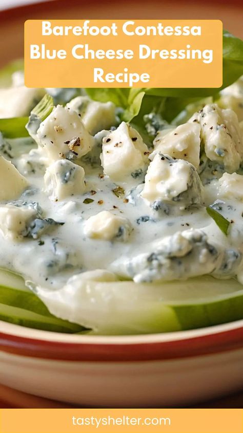 Barefoot Contessa Blue Cheese Dressing Recipe – Tasty Shelter Blue Cheese Salad Dressing, Blue Cheese Dressing Recipe, Cheese Salad Dressing, Bleu Cheese Dressing, Blue Cheese Salad, Blue Cheese Dressing, Bleu Cheese, Barefoot Contessa, Best Cheese