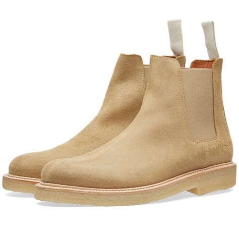 Common Projects Chelsea Boots, Boots Men Outfit, Boot Design, Best Shoes For Men, Mens Attire, Mens Boots Fashion, Mens Leather Boots, Common Projects, Black Leather Ankle Boots