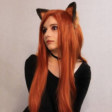 I feel tired and apathetic, aaaa... _________  #foxgirl #cosplayer #cosplay #geek #geekcosplay #cosplaygirl #geekgirl #fox #foxcosplay… Fox Halloween Costume For Women, Cozy Apothecary, Kitsune Cosplay, Fox Woman, Animal Oc, Fox Cosplay, Fox Costume, Anime Cosplay Makeup, Couple Costumes