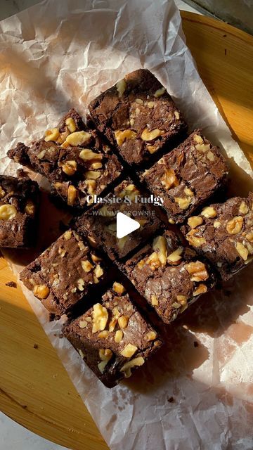 19K views · 1.3K likes | HomeBaked By Dharshini on Instagram: "Eggless Fudgy Walnut Brownie   This eggless brownie with crinkle top is the most easiest brownie recipe i have baked so far. It just calls for only 5 ingredients. Mix well everything and you are good to go! 🤩🤩🥰  Ingredients   🌰 Dark compound chocolate -150g 🌰Butter - 40g 🌰Condensed milk - 120ml or 1/2 cup 🌰 All purpose flour -80g or ~ 3/4 cup  🌰 Baking powder -1/2tsp  Baking time -20mins  Baking temp -180c   #brownie #walnutbrownie #eggless #baking" Best Fudgy Brownie Recipe, The Best Fudgy Brownies, Best Fudgy Brownies, Walnut Brownie Recipe, Eggless Brownie Recipe, Compound Chocolate, Walnut Brownie, Chocolate Walnut Brownies, Egg Chocolate