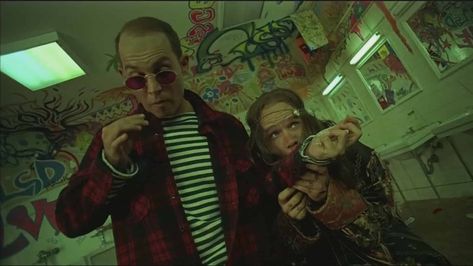 Trippy Movies, Cinematography Ideas, Bathroom Scene, Barnabas Collins, Filmmaking Inspiration, Dutch Angle, Terry Gilliam, Fear And Loathing, Sweeney Todd