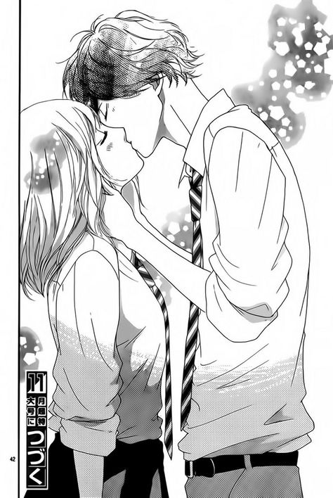 Ao Haru Ride Kou, Futaba Y Kou, Best Shoujo Manga, Blue Springs Ride, Ao Haru, Manga Couple, Romantic Anime Couples, Romantic Manga, Manga Love