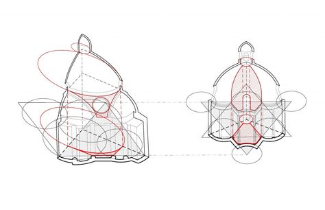 Borromini Formal Analysis, Peter Eisenman, Lorenzo Bernini, Baroque Architecture, Drawing Set, Lace Up Flat, Geometry, Screen, Map