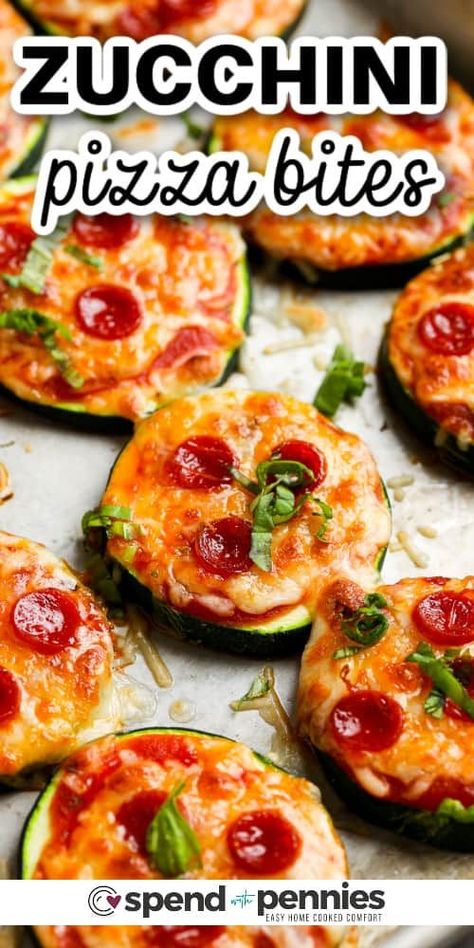 Pizza Craving, Easy Homemade Snacks, Zucchini Cheese, Zucchini Pizza Bites, Zucchini Bites, Zucchini Pizza, Best Homemade Pizza, Pizza Snacks, Zucchini Pizzas