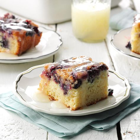 Blueberry Buckle with Lemon Sauce Blackberry Buckle, Buckle Cake, Blueberry Buckle Recipe, Berry Desserts, Blueberry Buckle, Blueberry Coffee, Blueberry Coffee Cake, 8x8 Pan, Blueberry Desserts