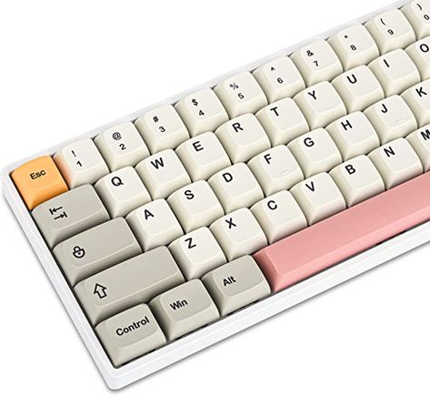 Amazon.com: GTSP 9009 XDA Retro PBT Keycaps Set for Gaming Keyboard Dye-Sub for Cherry Mx Gateron Kailh Switch GK61/GK64/RK61/Anne 60% Mechanical Keyboard (9009-XDA) : Electronics Unique Keyboards, French Wall Art, Keycap Set, Key Cap, Key Caps, Gaming Keyboard, Mechanical Keyboard, Self Service, Desk Setup