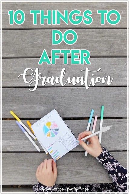 10 Things To Do After Graduation - eyeliner wings & pretty things Things To Do After Graduation, Post College Life, Surviving College, Eyeliner Wings, Graduating College, College Things, Adulting 101, College Resources, Life After College