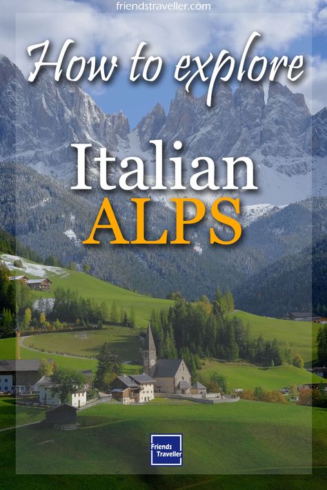 How to explore Italian Alps, Let's find some of the best places to visit and things to do in the Italian Alps in this article, allowing you to go on a journey filled with breathtaking scenery, cultural encounters, and exhilarating adventures. Italian Alps Northern Italy, Single Travel, Breathtaking Scenery, Italian Alps, Northern Italy, Travel Europe, Travel Items, Best Places To Visit, European Travel